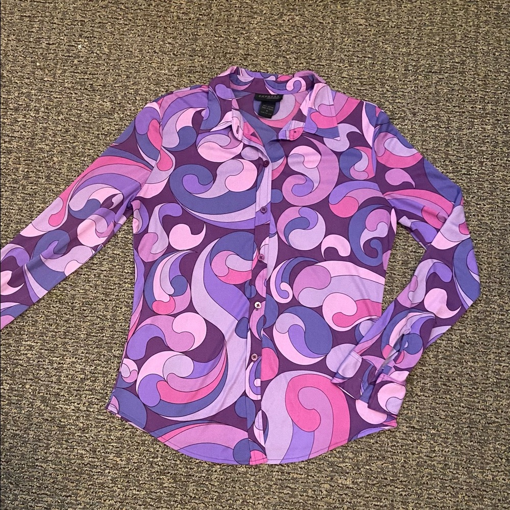 Vintage 90s Express Top